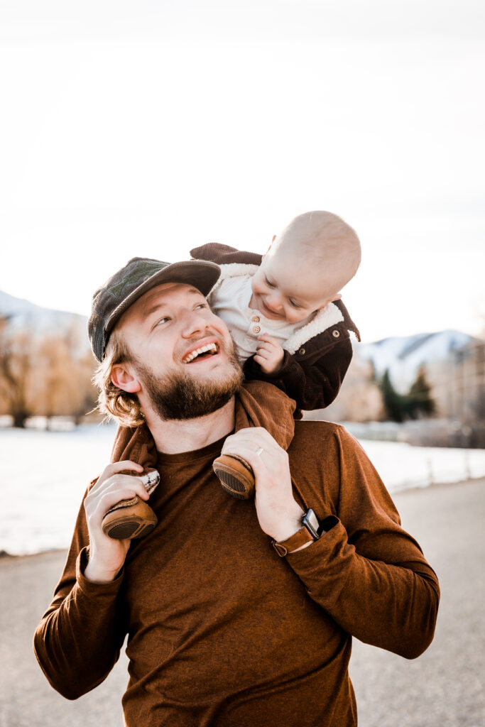 father son photography