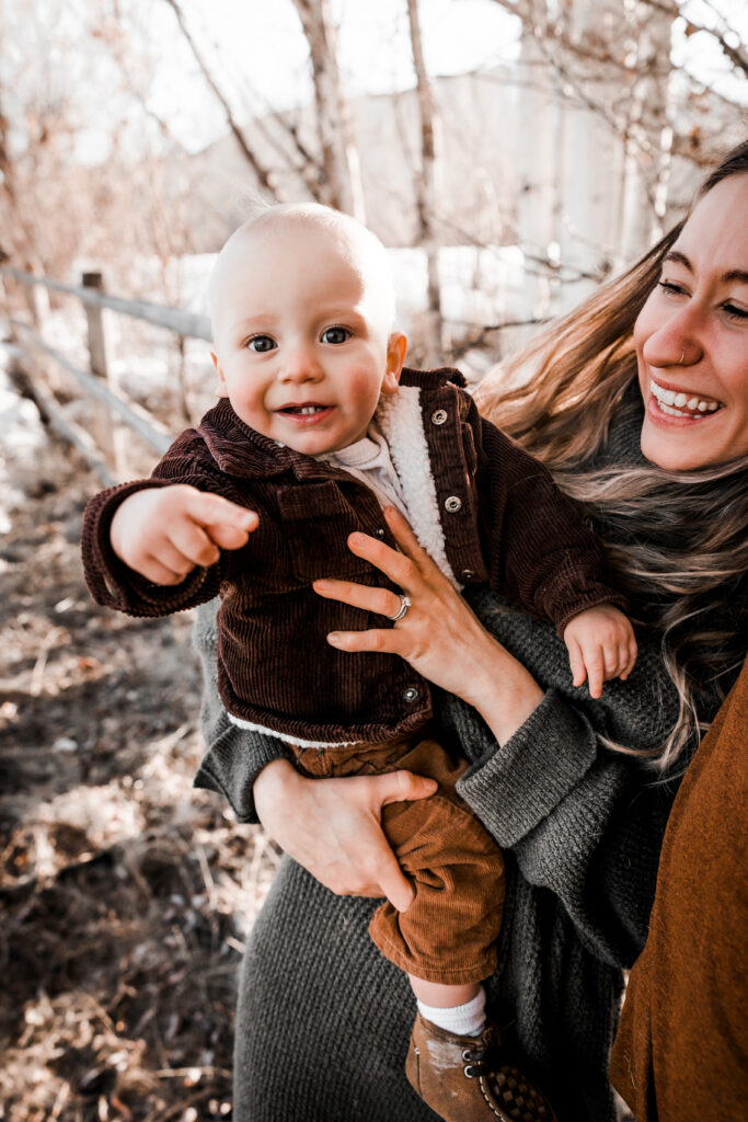 One year old portrait photography