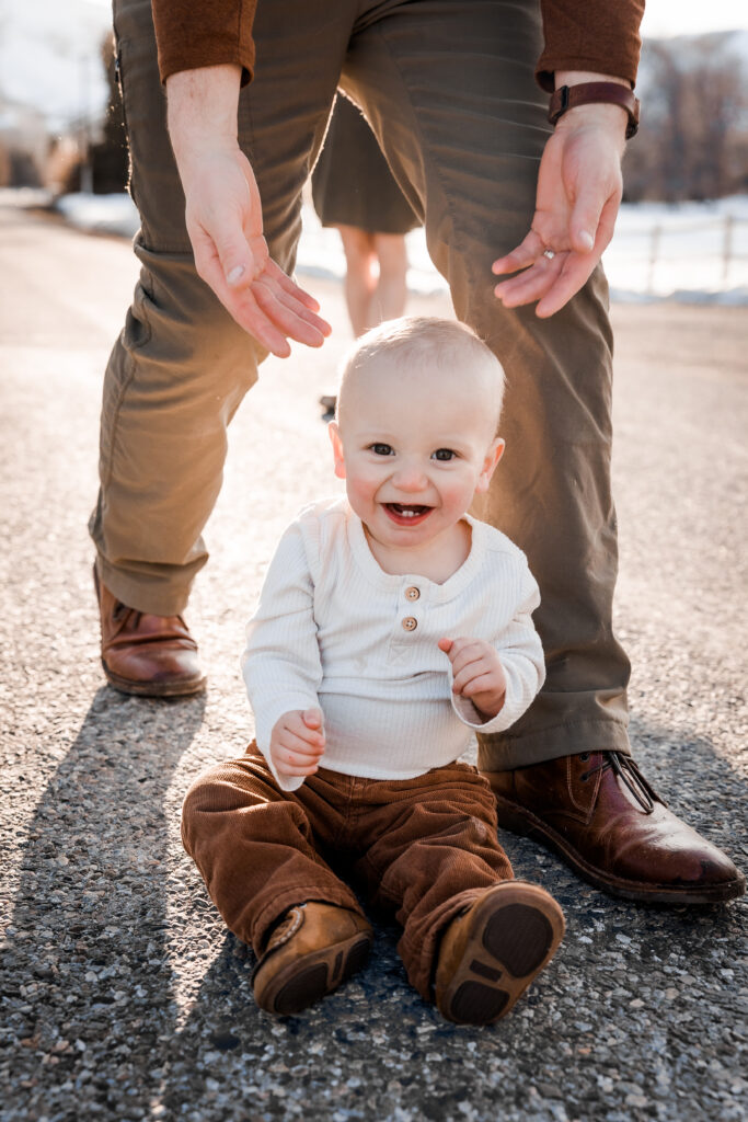 One year old photography idaho