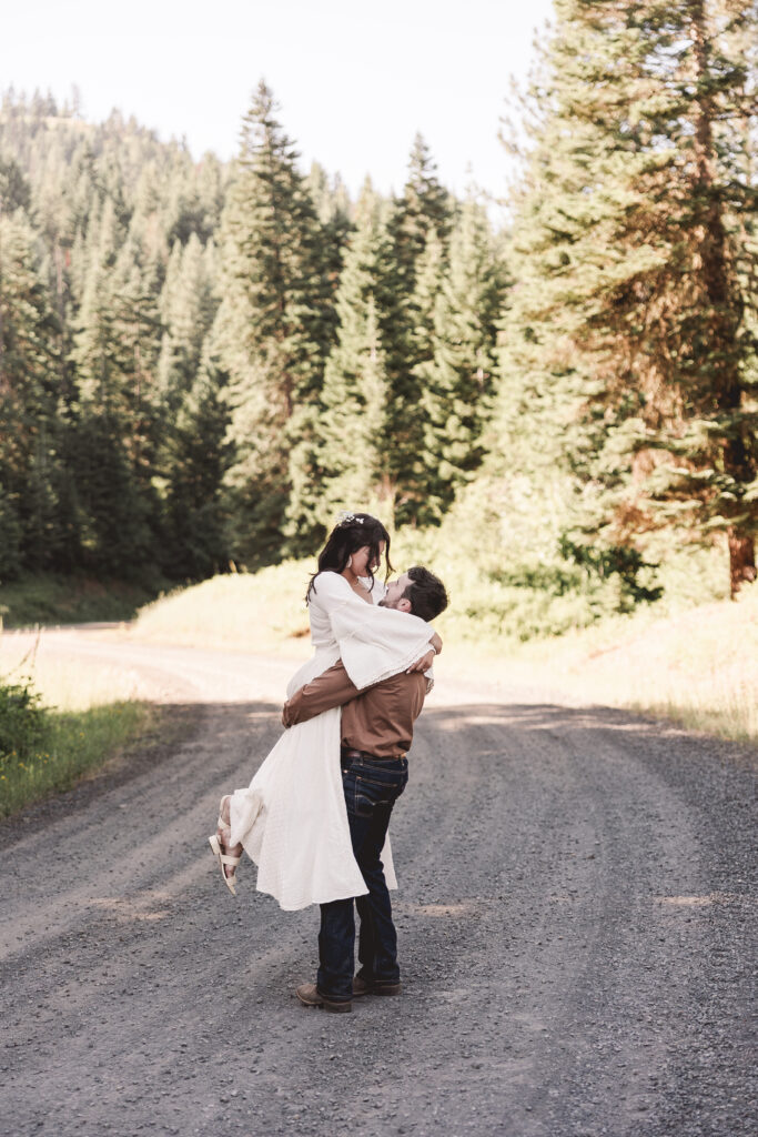 outdoor wedding near lewiston idaho